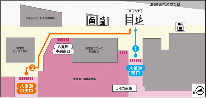 バスターミナル東京八重洲